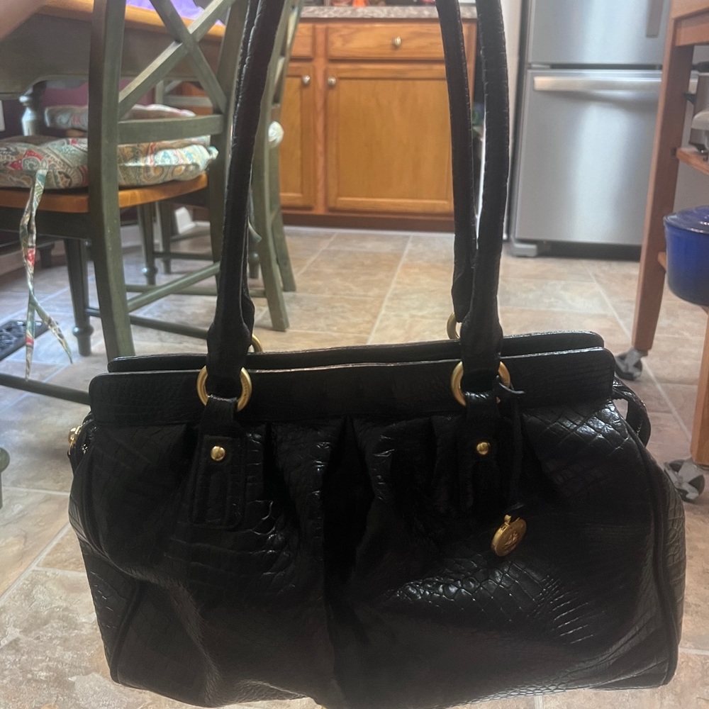 Black Brahmin purse Ex. Condition